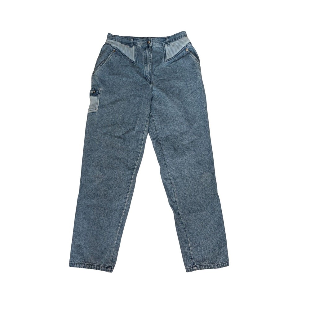 “Together Women’s High Rise Straight Leg Denim Jeans – Early 2000s Y2K” Sz 12